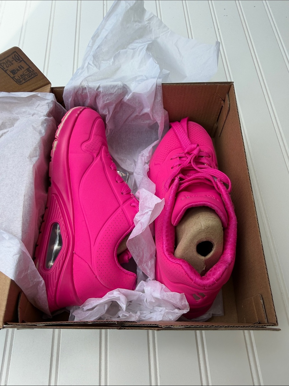 Skechers Kids Pink Athletic Sneakers